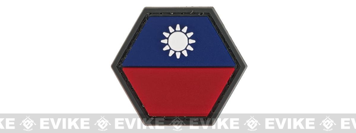 Operator Profile PVC Hex Patch Flag Series (Model: Taiwan)