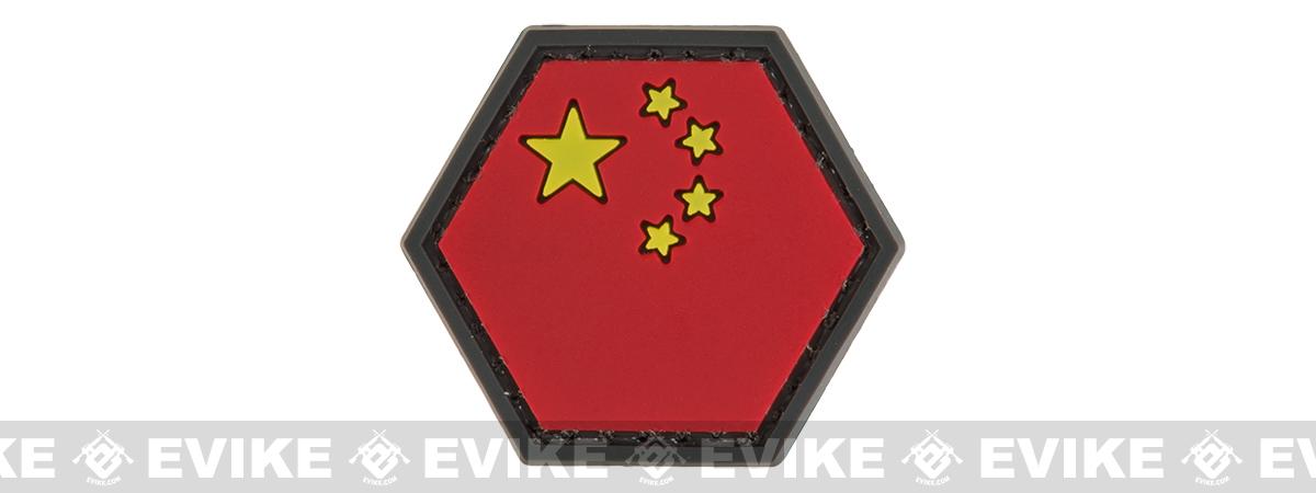 Operator Profile PVC Hex Patch Flag Series (Model: China)