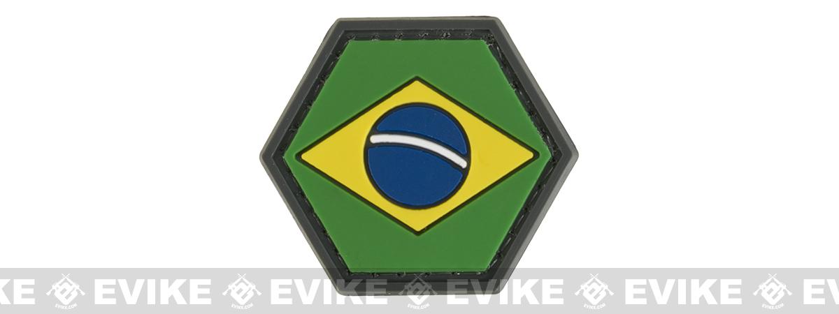 Operator Profile PVC Hex Patch Flag Series (Model: Brazil)