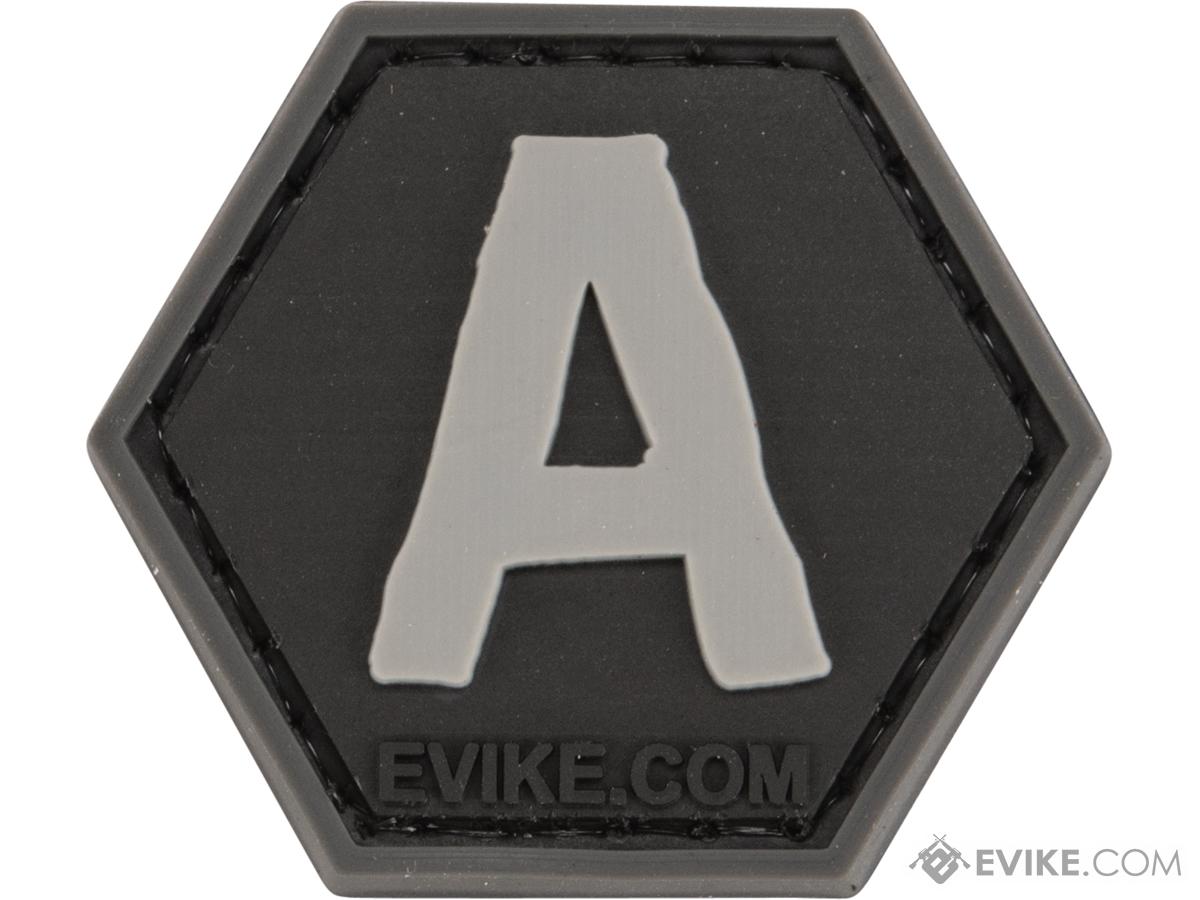 Operator Profile PVC Hex Patch - Alphabet Series (Model: A)