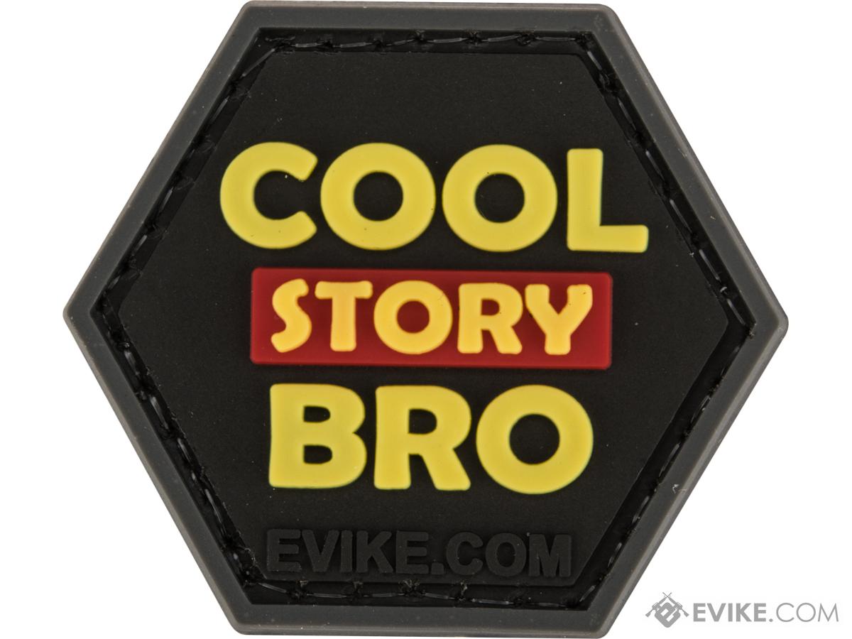 Operator Profile PVC Hex Patch Pop Culture Series 2 (Style: Cool Story Bro / Yellow)