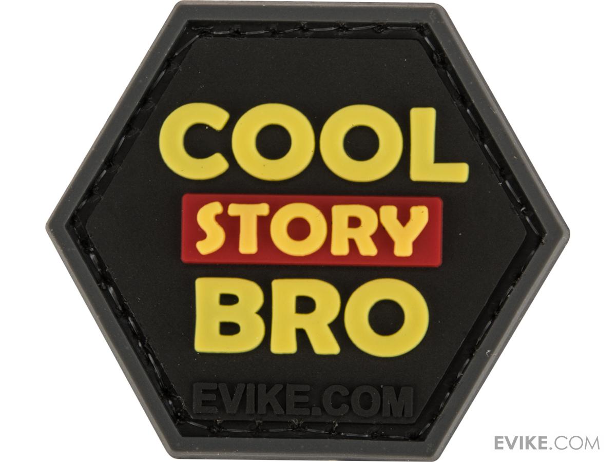 Operator Profile PVC Hex Patch Pop Culture Series 2 (Style: Cool Story Bro / Yellow)