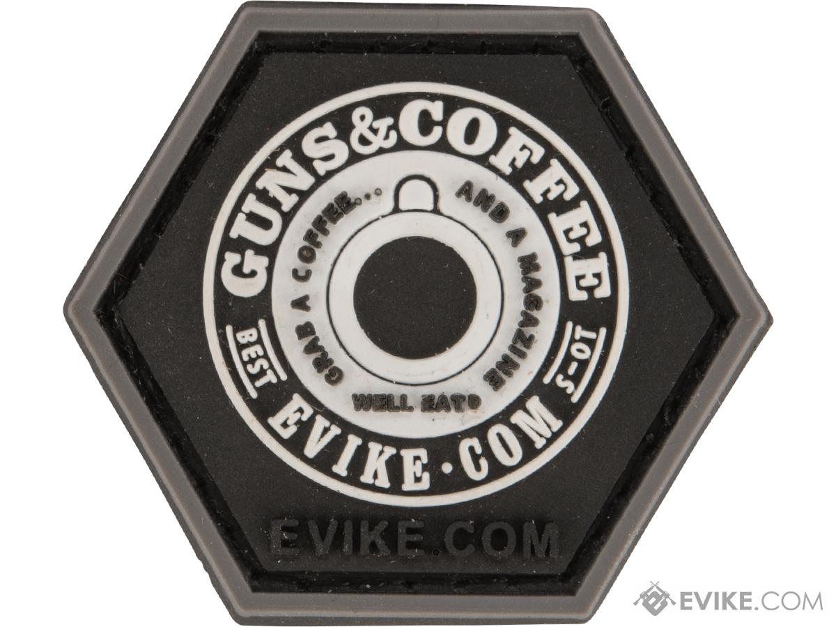 Operator Profile PVC Hex Patch Evike Series 2 (Style: Guns and Coffee)