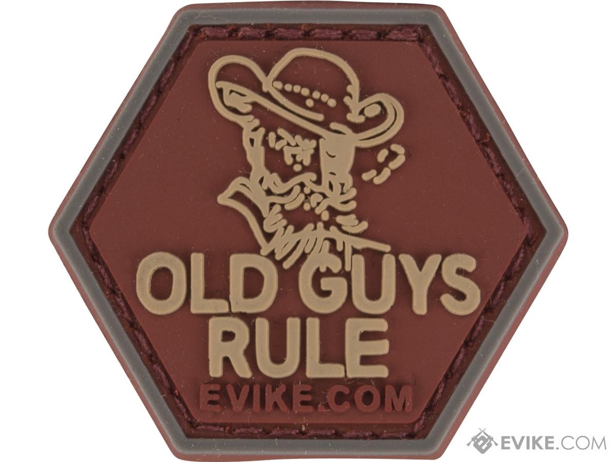 Operator Profile PVC Hex Patch Catchphrase Series 2 (Style: Old Guys Rule)