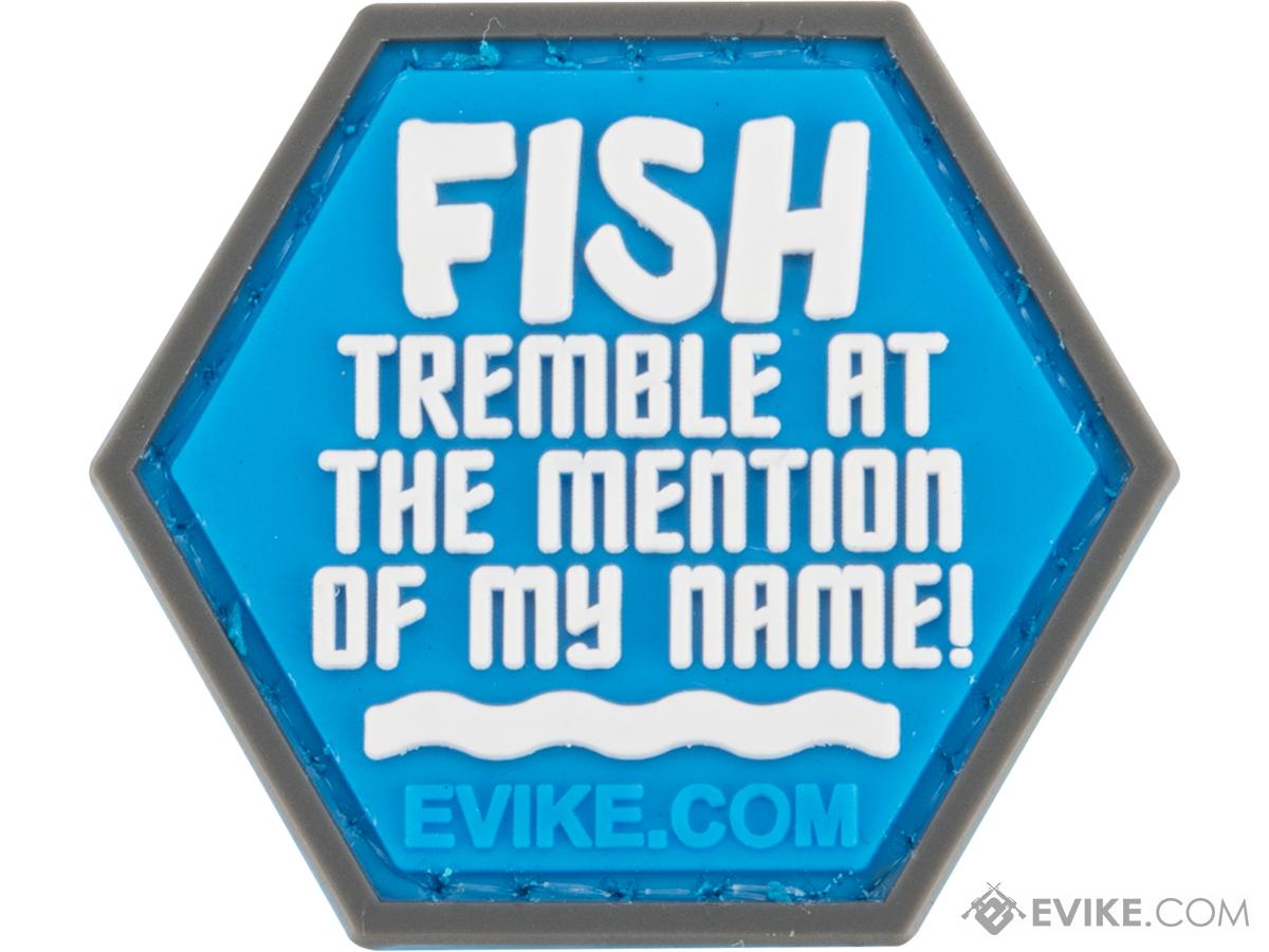 Operator Profile PVC Hex Patch Fishing Series (Style: Fish Tremble)