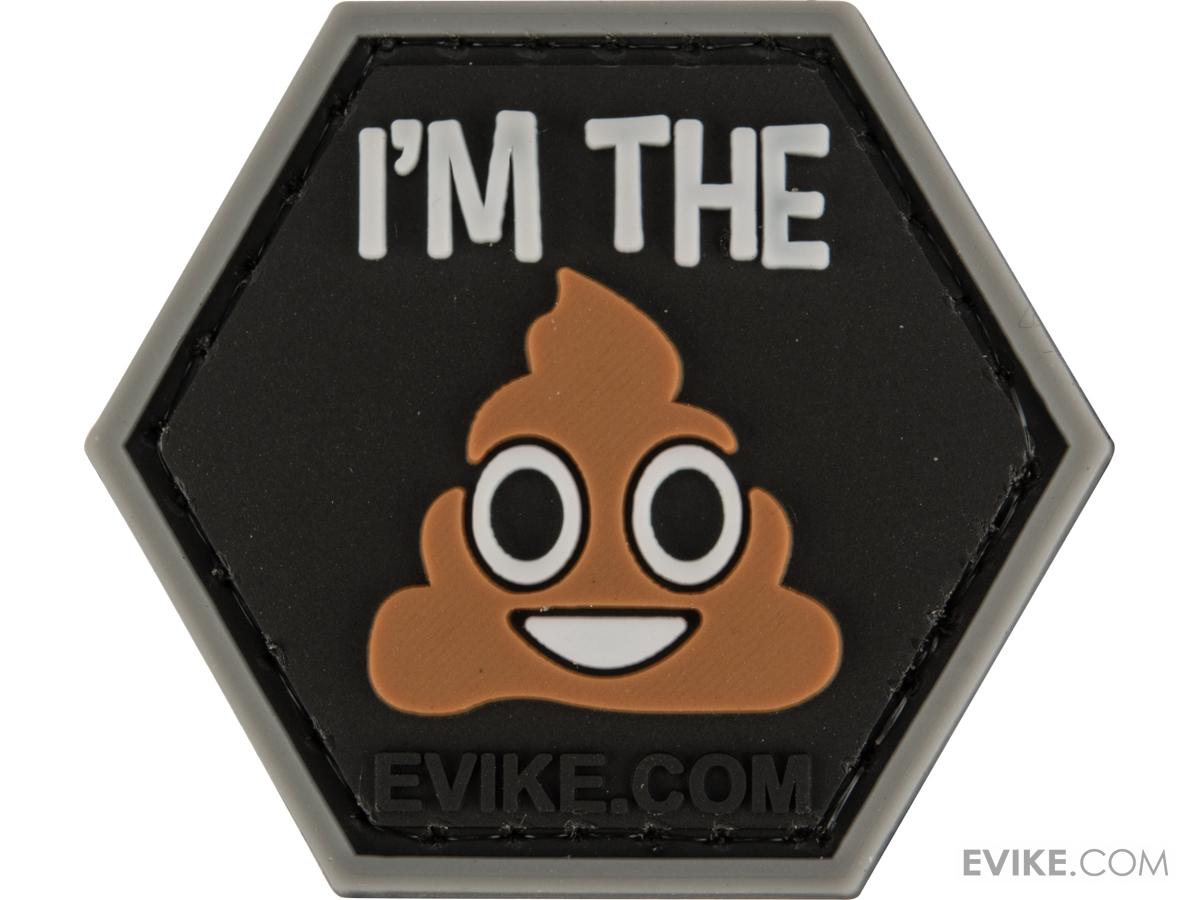 Operator Profile PVC Hex Patch Catchphrase Series 1 (Style: I'm the Poo)