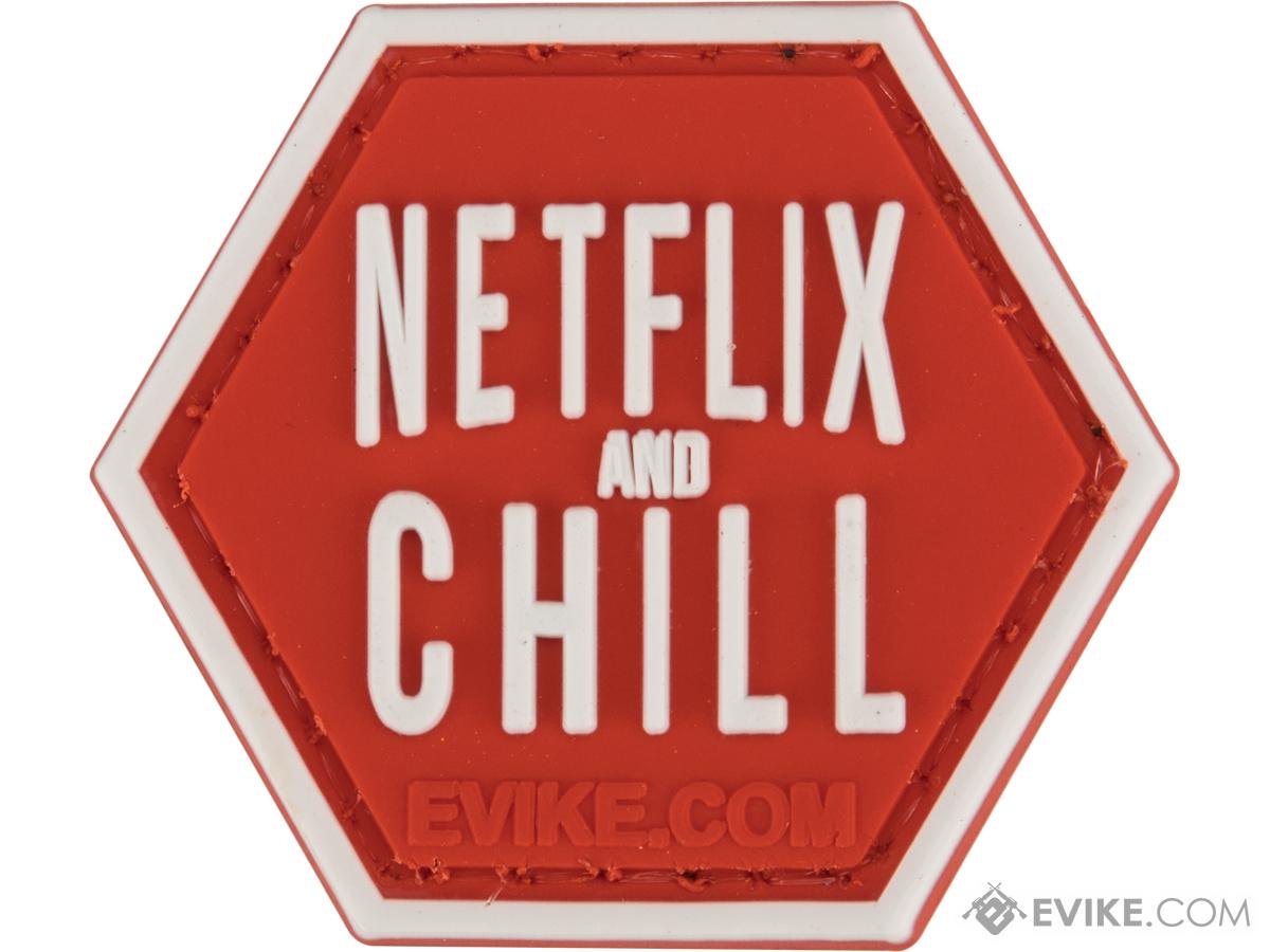 Operator Profile PVC Hex Patch Catchphrase Series 2 (Style: Netflix and Chill)