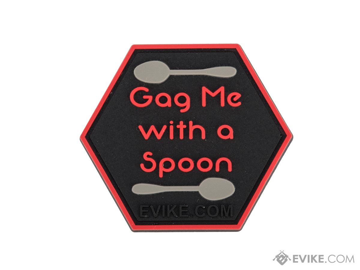 Operator Profile PVC Hex Patch Pop Culture Series 4 (Style: Gag Me With A Spoon)
