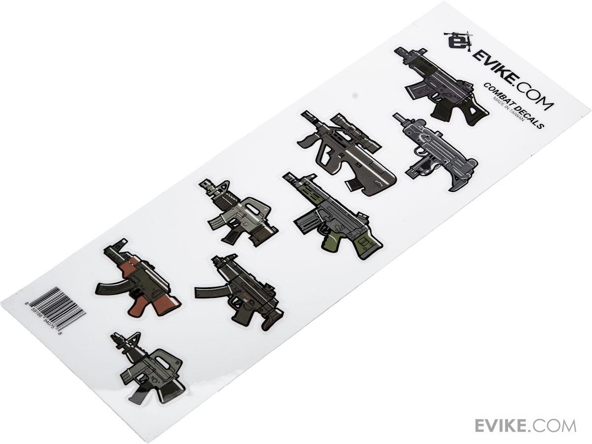 Evike.com Operator Profile Vinyl Decals (Style: Chibi Guns)