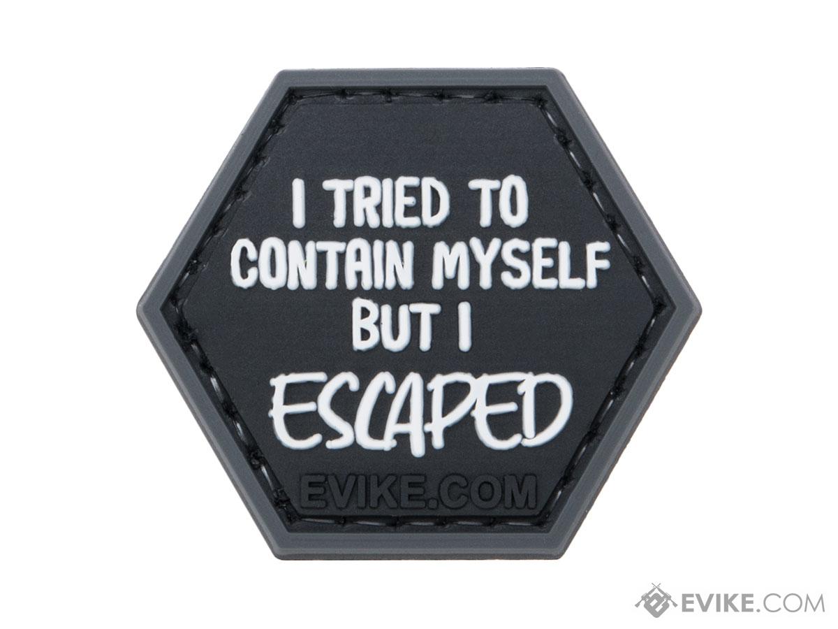 Operator Profile PVC Hex Patch Catchphrase Series 6 (Model: I Tried To Contain Myself)