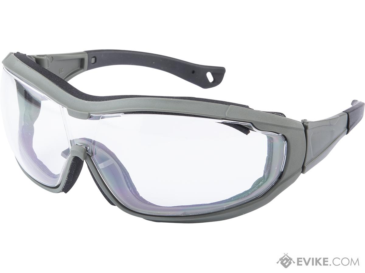 Evike.com ANSI Rated Aegis Anti-Fog Tactical Goggles (Color: OD Green / Clear Lens)
