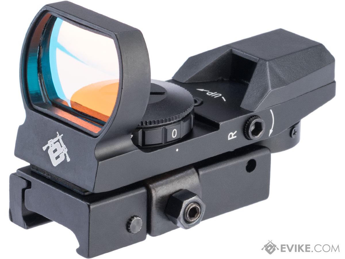 Evike.com VISM LED 4 Reticle Red Dot Reflex Sight w/ QR Mount