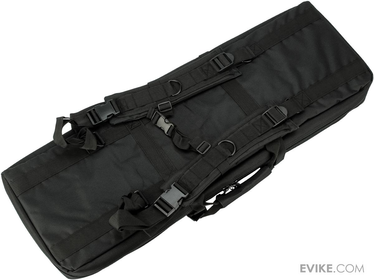 Combat Featured 36" Ultimate Dual Weapon Case Rifle Bag (Color Black), Tactical Gear/Apparel