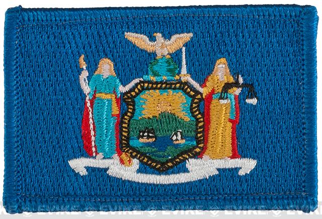 Evike.com Tactical Embroidered U.S. State Flag Patch (State: New York ...