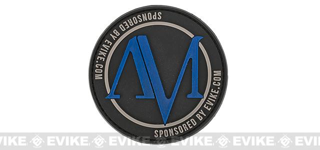 Evike.com / American Milsim PVC Hook & Loop Morale Patch - Black