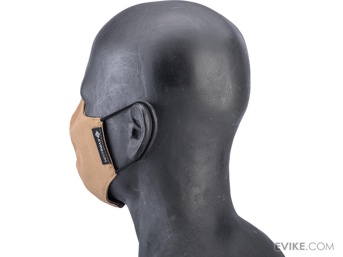 Low Profile Lightweight Lower face Mask (Color Flat Dark