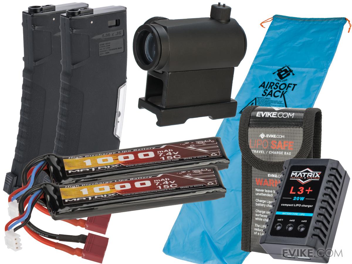 Evike "Go Airsoft" Base Essentials AEG Starter Package (Series M4 / 7