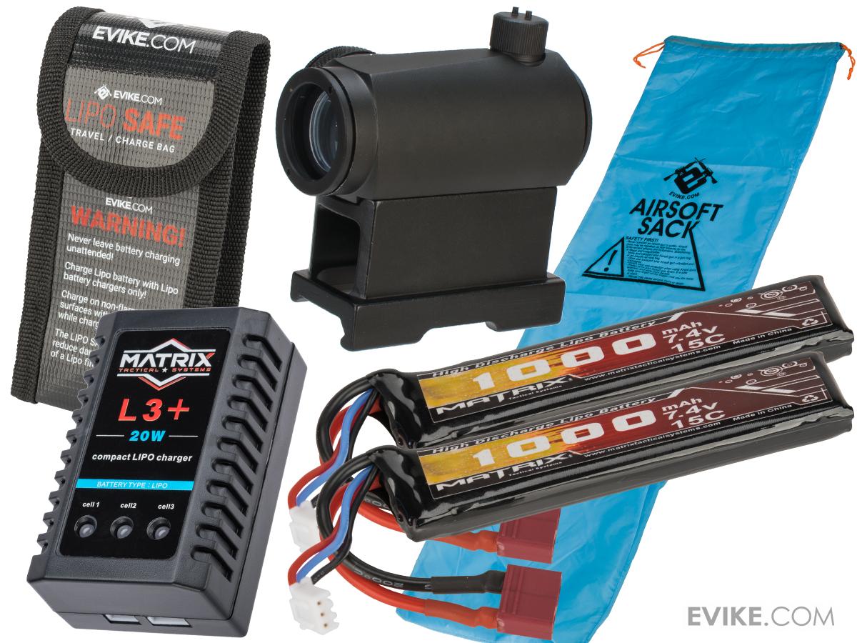 Evike "Go Airsoft" Base Essentials AEG Starter Package (Series 7.4v