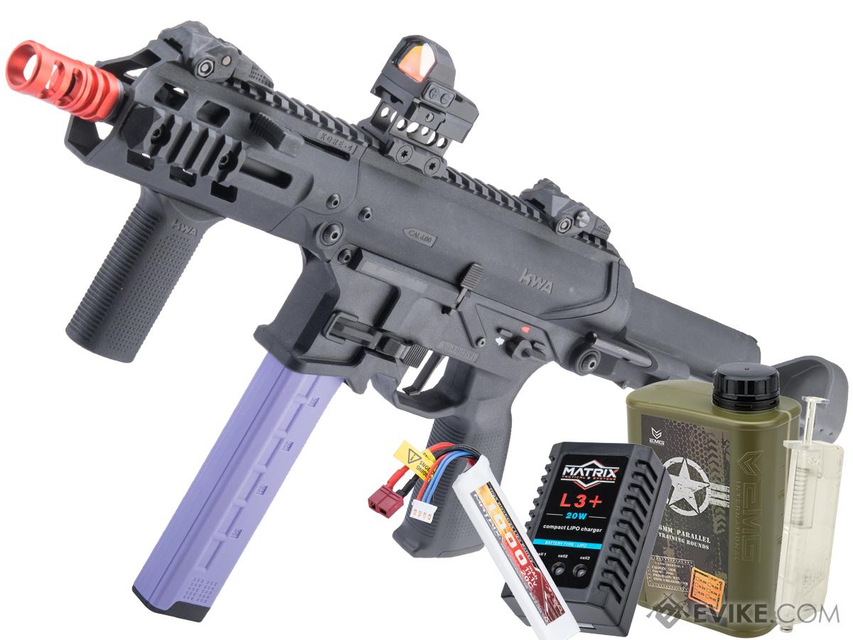 Evike.com Exclusive KWA Original LUCY-4 Airsoft AEG Rifle w/ AEG 2.5+ Gearbox (Package: Battle Package)