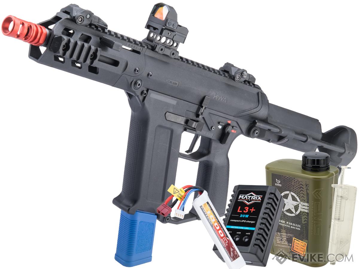 Evike.com Exclusive KWA Original IRIS-4 Airsoft AEG Rifle w/ AEG 2.5+ Gearbox (Color: Blue / Battle Package)