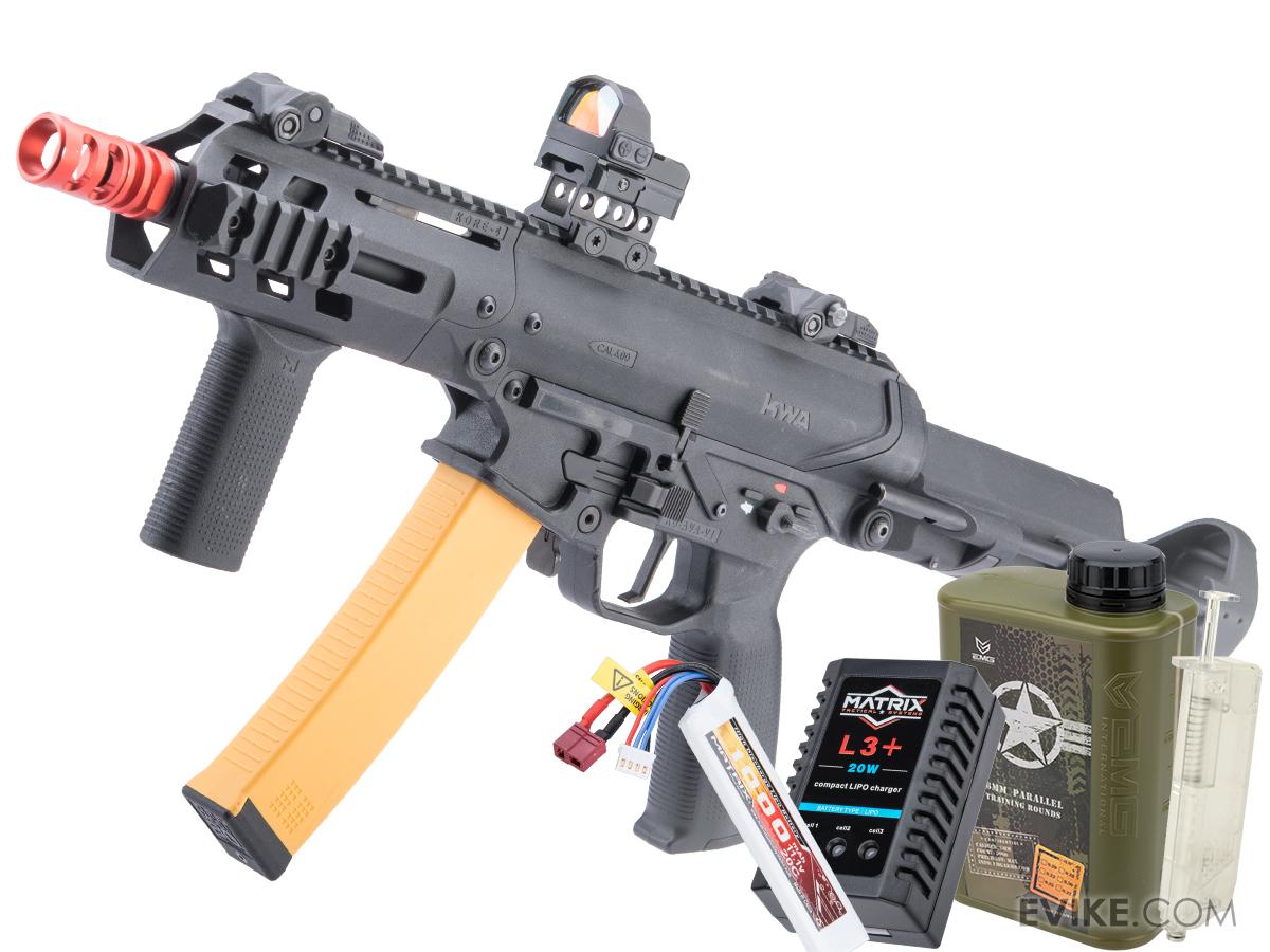 Evike.com Exclusive KWA Original AVA-4 Airsoft AEG Rifle w/ AEG 2.5+ Gearbox (Package: Battle Package)