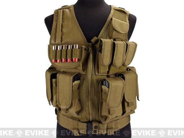 Airsoft Zombie Hunter Starter's Tactical Vest Package (Color: Tan)