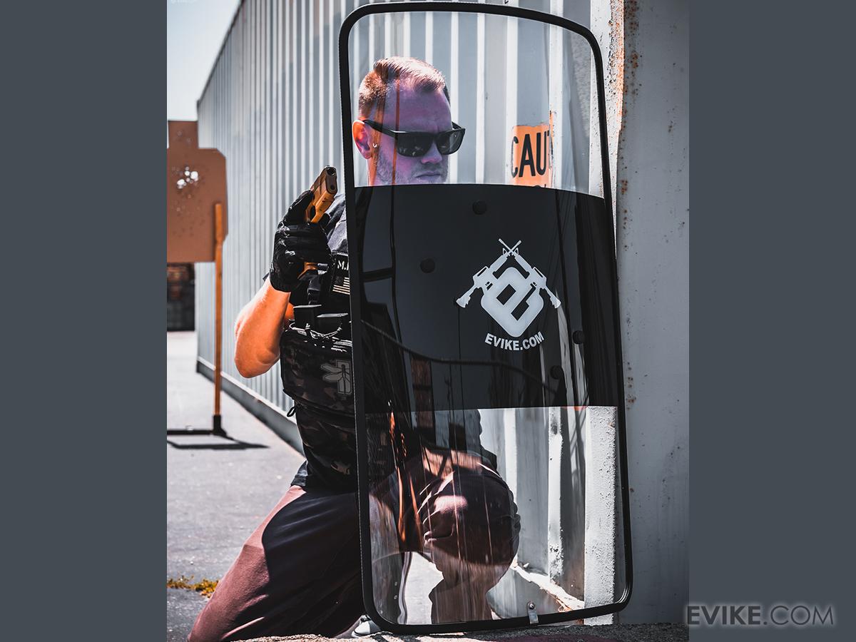 CQB Riot / Camera Crew Shield (Model / CrossArm), Evike Stuff, eTactical