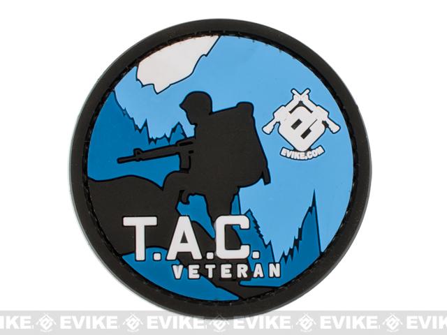T.A.C. (The Airsoft Camp) Veteran - Official Evike.com Event IFF Hook and Loop Morale Patch
