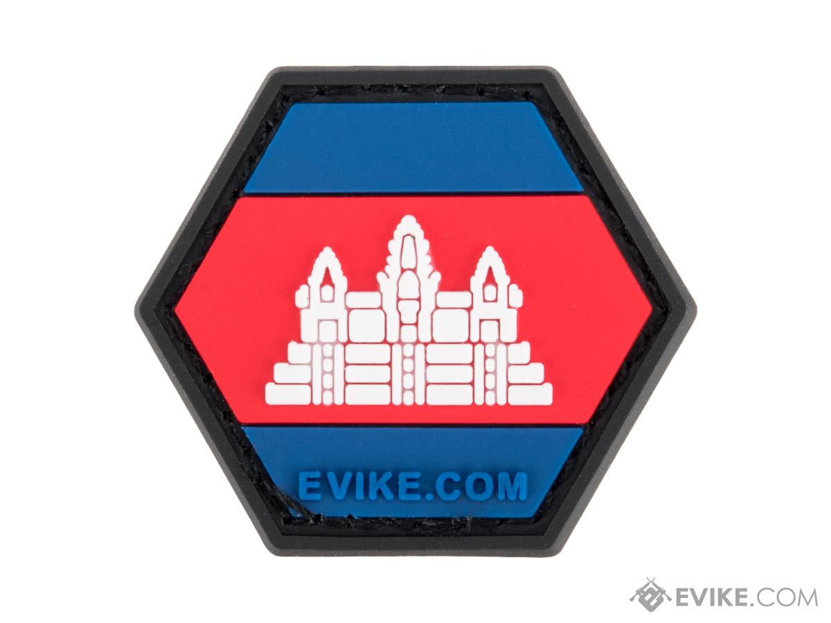 Operator Profile PVC Hex Patch Flag Series (Model: Cambodia)