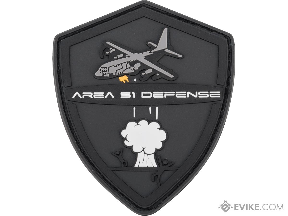 Evike.com Area 51 Defense PVC Morale Shield Patch