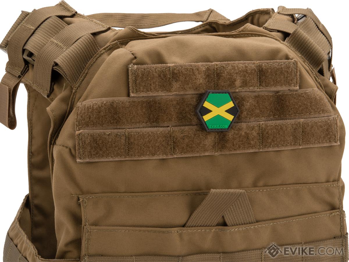 "Operator Profile PVC Hex Patch" Flag Series (Model Jamaica), Tactical