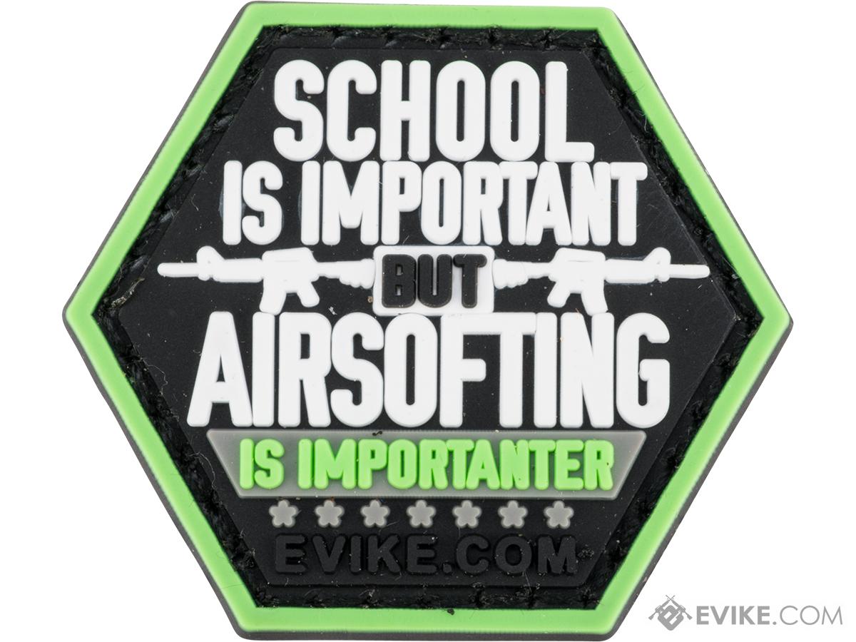 Operator Profile PVC Hex Patch iAirsoft Series 1 (Model: Phrases / Airsofting is Importanter)