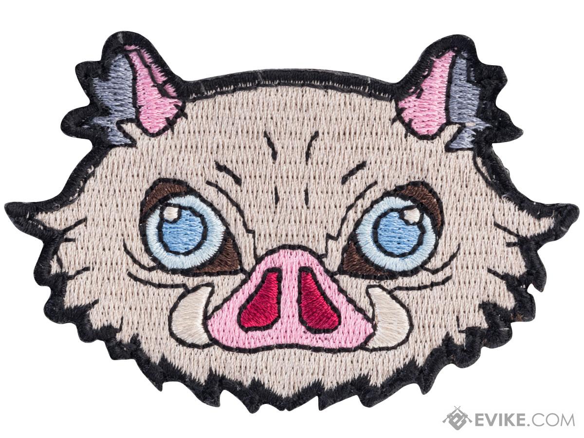 Evike.com DOGE Gear Hook & Loop Morale Patch (Style: Boar Mother Mask)