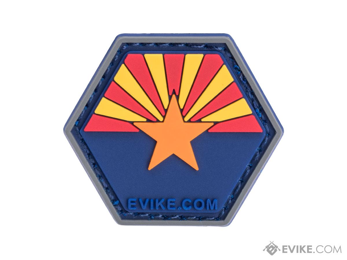 Operator Profile PVC Hex Patch State Flag Series (Model: Arizona)