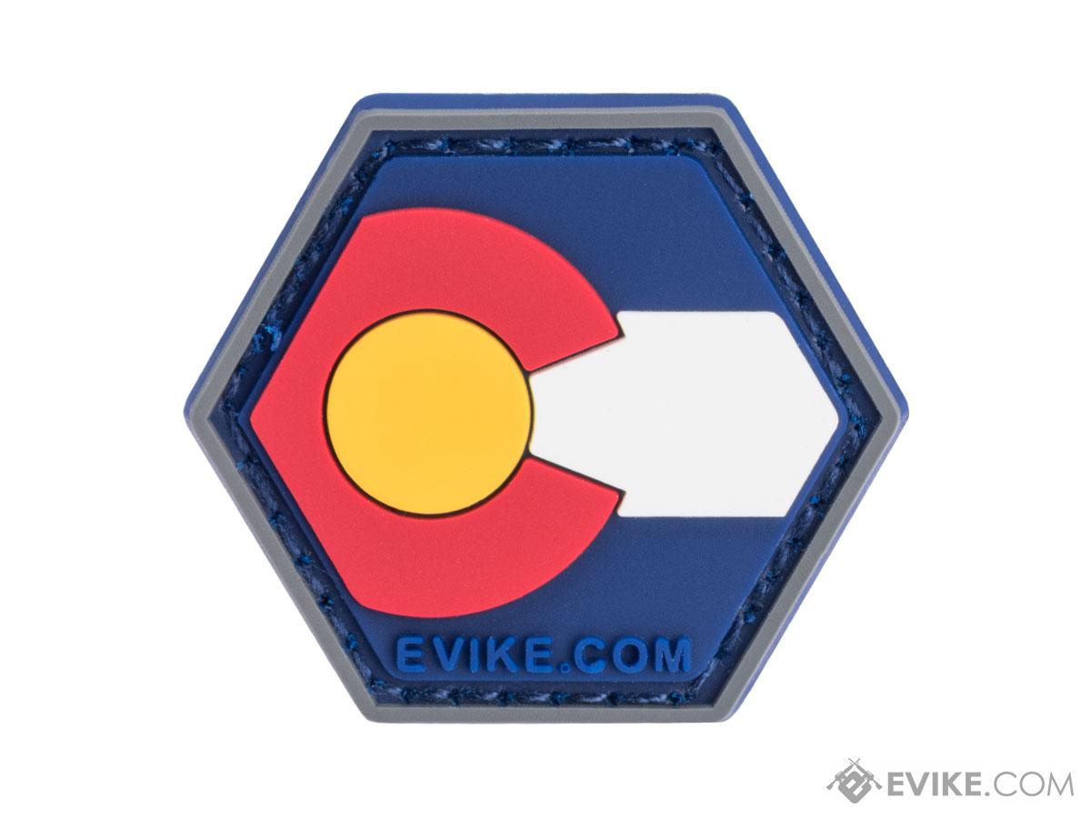 Operator Profile PVC Hex Patch State Flag Series (Model: Colorado)