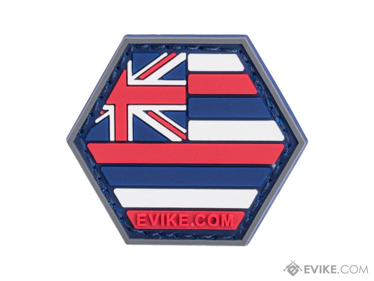 Operator Profile PVC Hex Patch State Flag Series (Model: Hawaii)