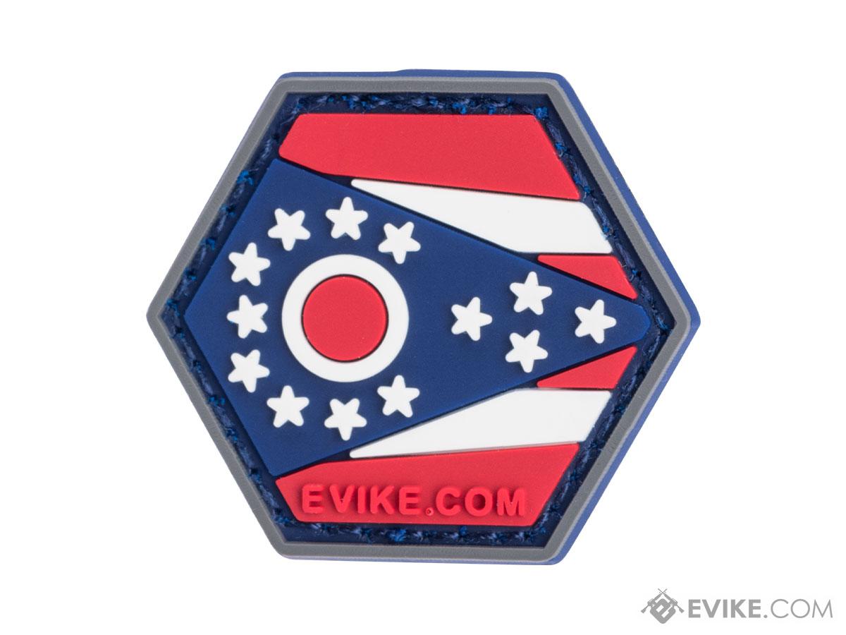 Operator Profile PVC Hex Patch State Flag Series (Model: Ohio)