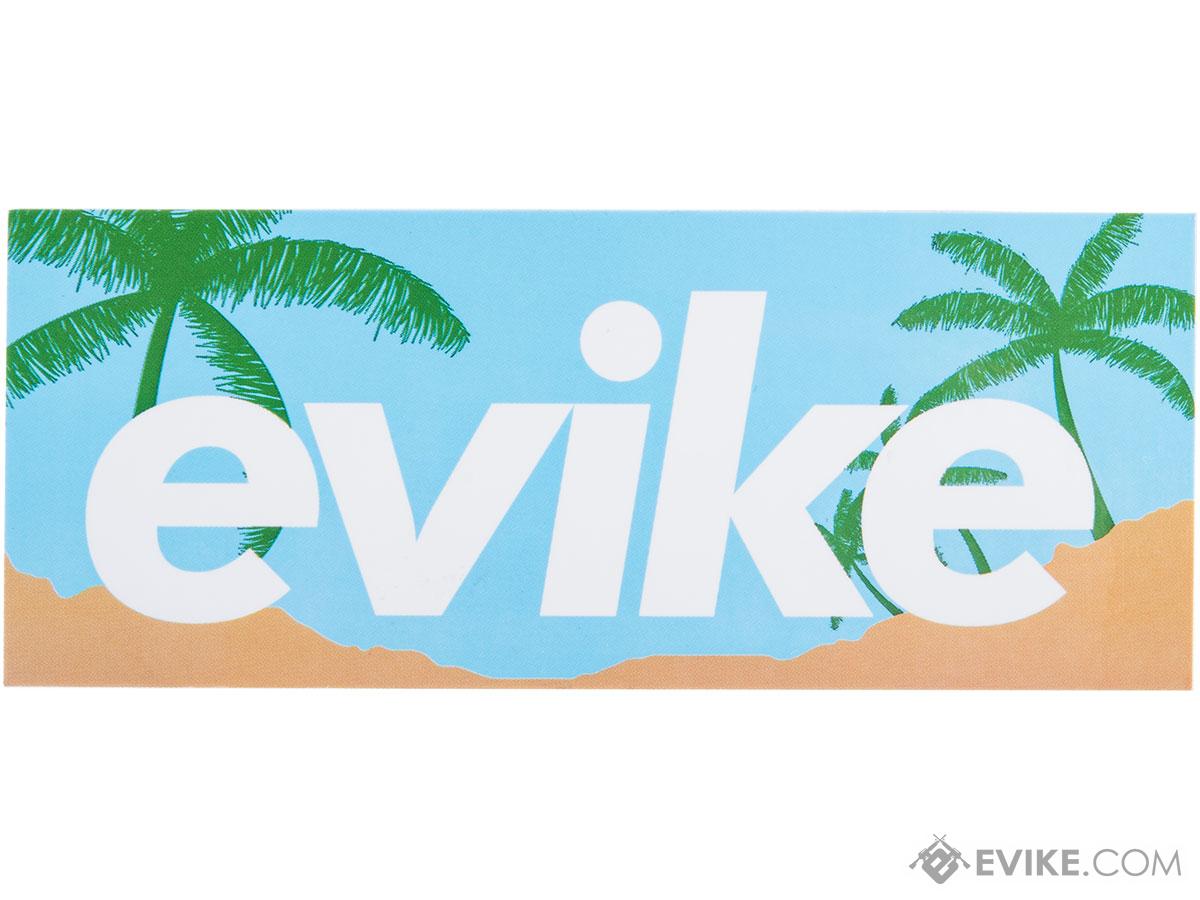 Evike Box Vinyl Decal Box Logo Sticker (Type: Beach Season)