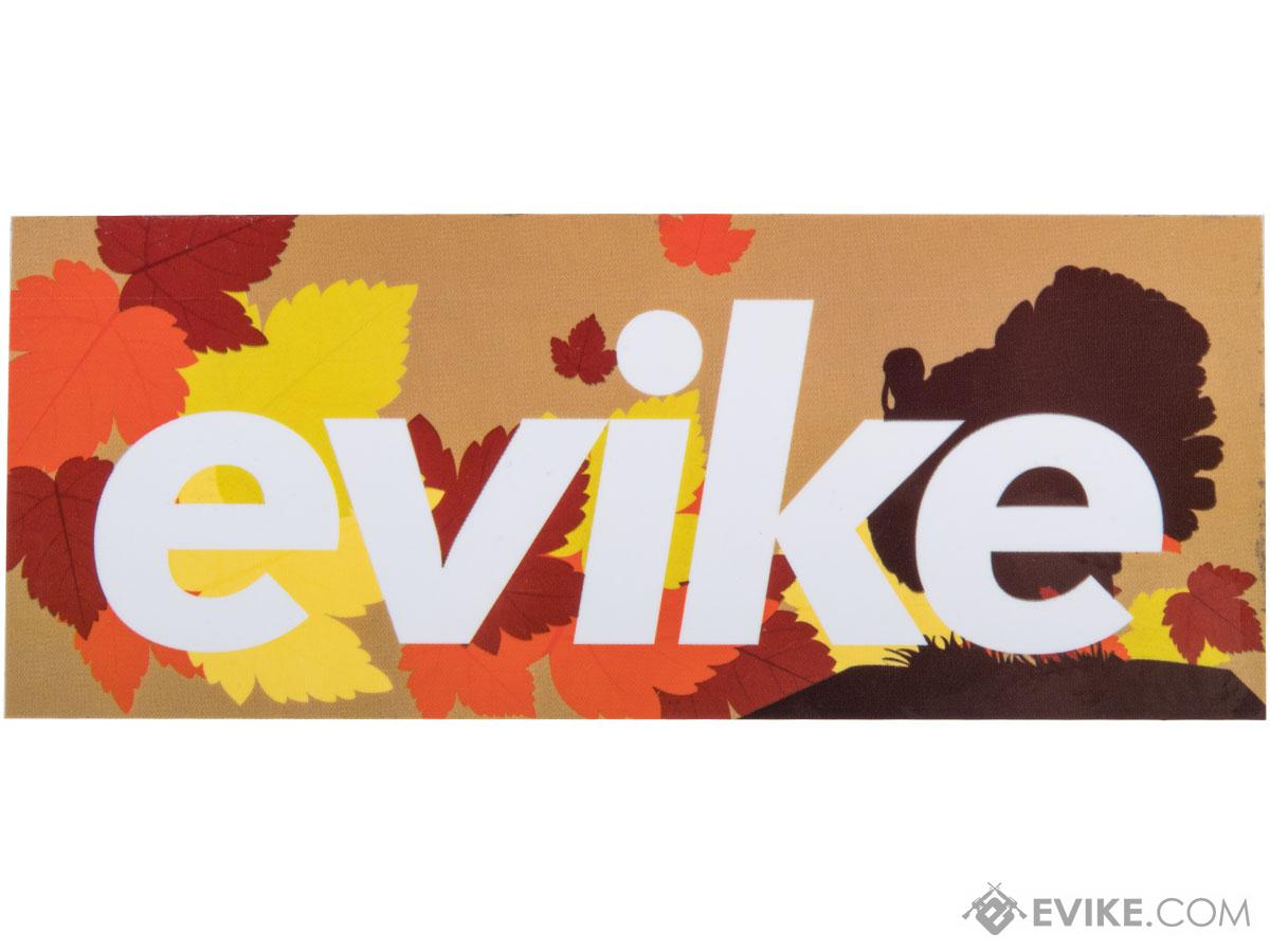 Evike Box Vinyl Decal Box Logo Sticker (Type: Turkey Time)
