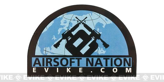 Evike.com 3 Airsoft Nation Die Cut Vinyl Sticker