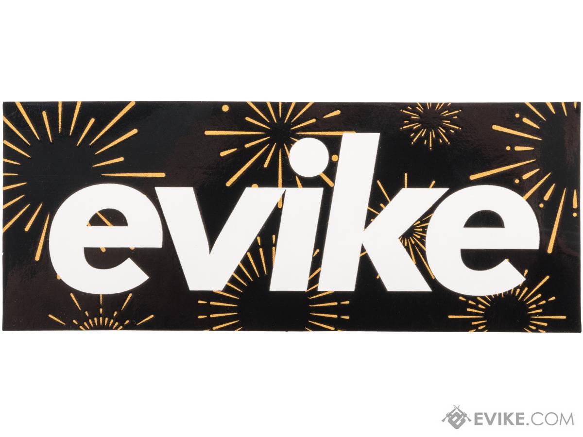 Evike Box Vinyl Decal Box Logo Sticker (Type: Fireworks)