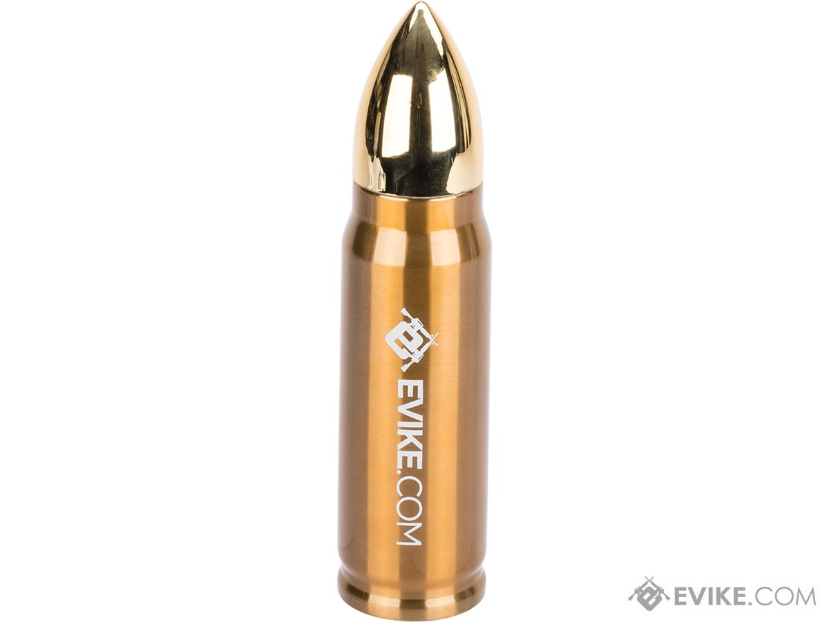 Stainless Steel High Velocity Hydration Bullet Water Bottle  (Type: 500ml / 16.9oz), Evike Stuff, e-SWAGG