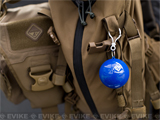 Evike.com Rain Poncho-To-Go Ball Key Chain - Blue