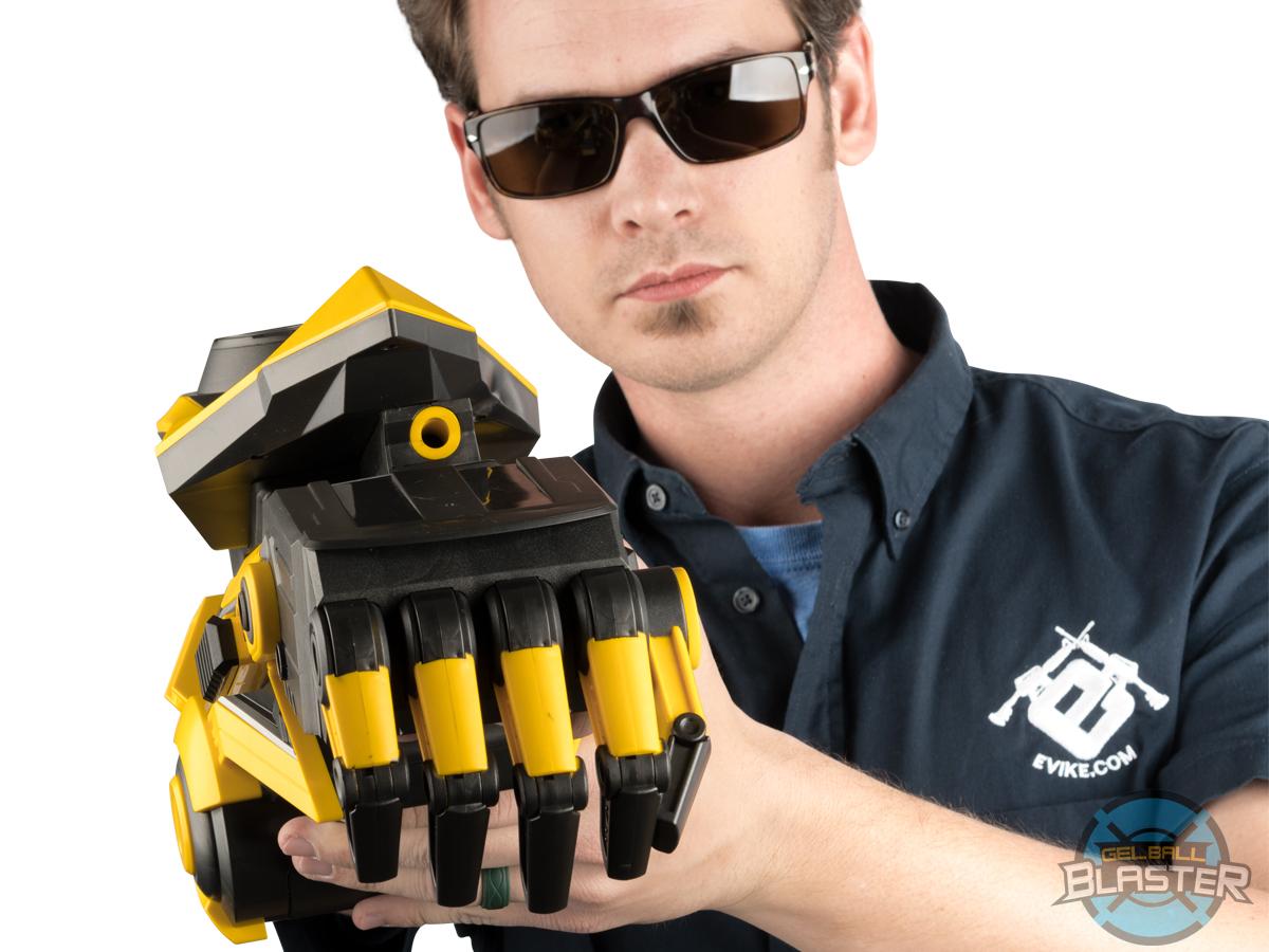 Gel Blaster "Max Power" Power Arm Water Gel Ball Glove Gun, MORE, Gel