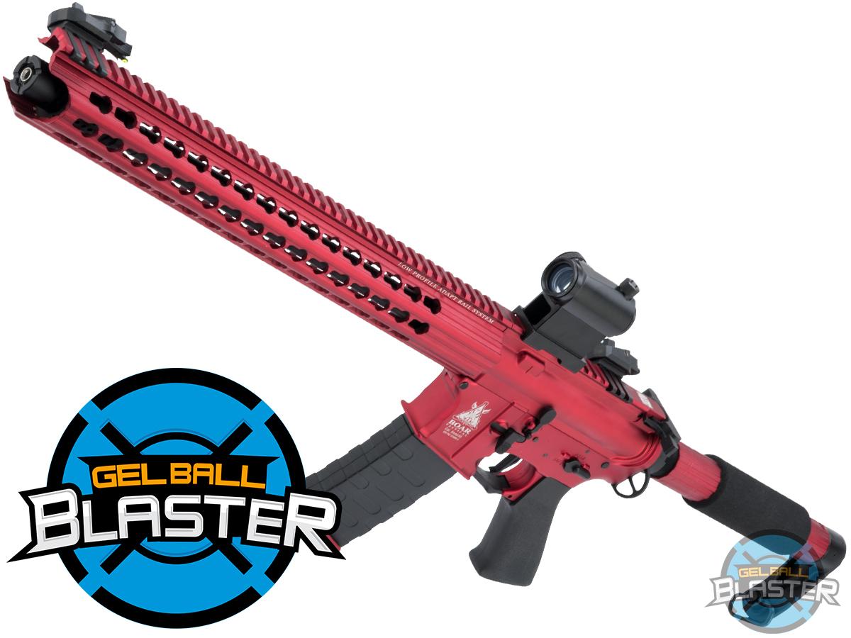 Gel Ball Blaster Semi Automatic 7.5mm Water Gel Ball Rifle (Model: M4  Contractor - Competition Red), MORE, Gel Ball Blasters -  Airsoft  Superstore