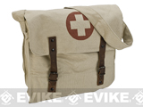 Rothco Vintage Canvas Medic Bag - Khaki (Medic Cross)