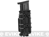 G-Code Scorpion Adjustable Double Stack Pistol Mag Carrier w/ Belt Loops (Color: Black)