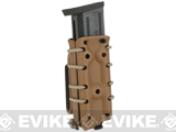 G-Code Scorpion Adjustable Double Stack Pistol Mag Carrier w/ Belt Loops (Color: Coyote Tan)