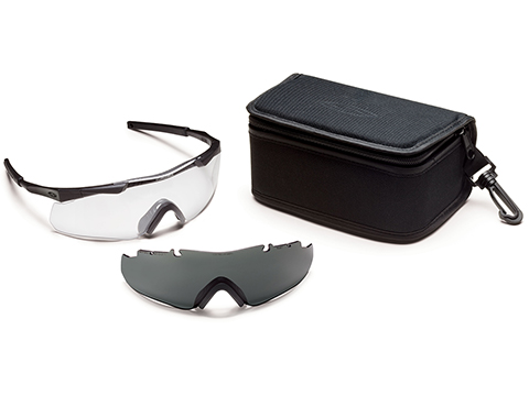 Smith Optics Aegis ARC ANSI Rated Goggles (Color: Black / Clear & Smoke)