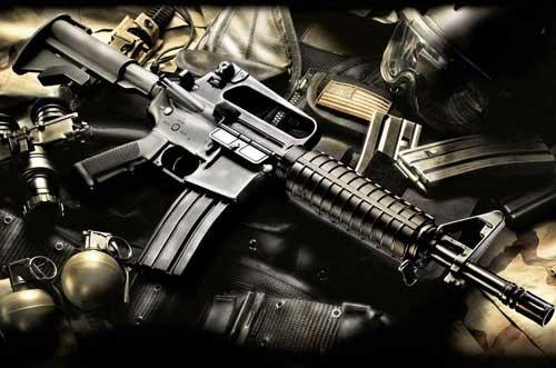 Tokyo Marui Colt Licensed Commando M733 AEG Rifle